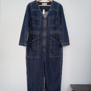Madewell Denim Patch Pocket Coverall